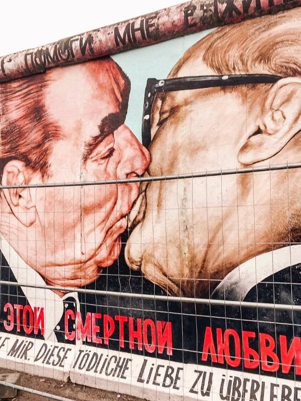 Berlin Wall kiss