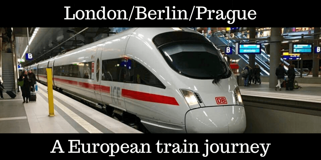 Guide to traveling by train London Berlin Prague