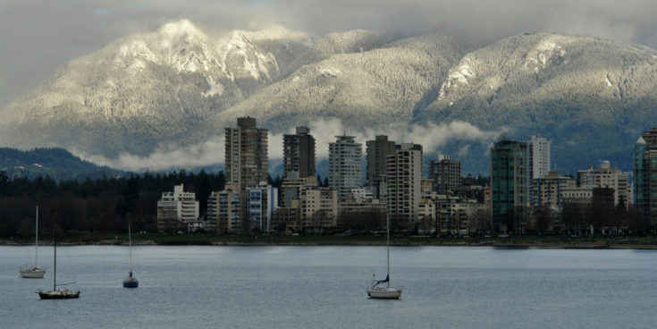 Vancouver in the winter