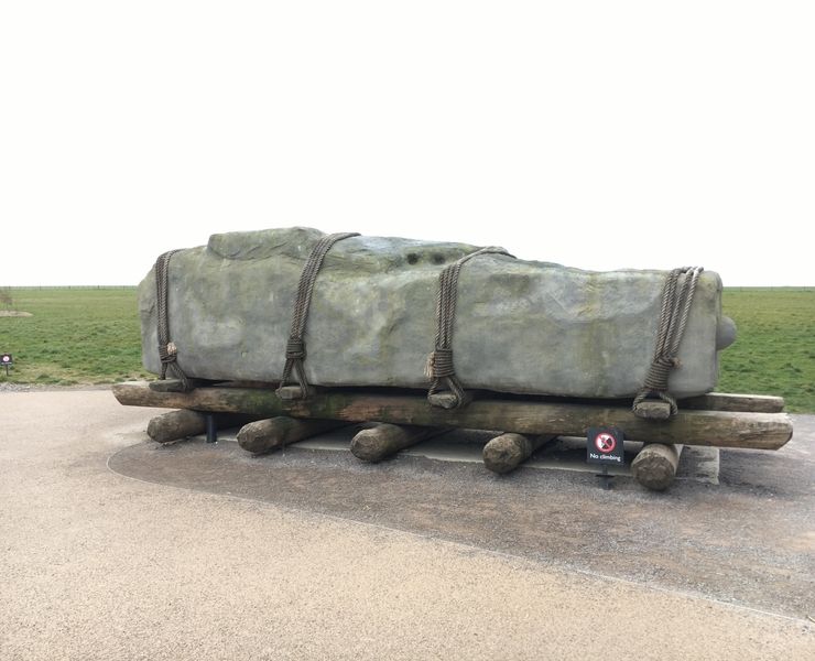 Moving the stones to Stonehenge