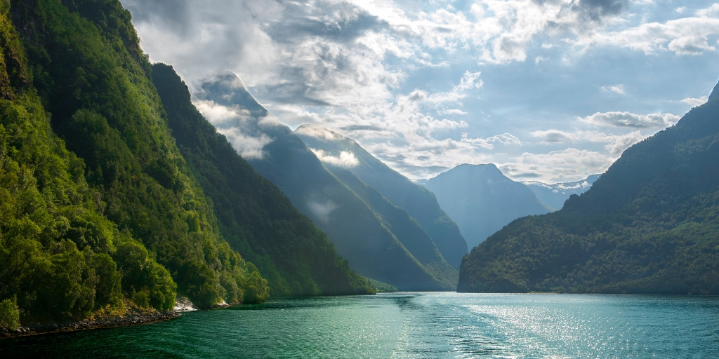 Naeroyfjord in Norway