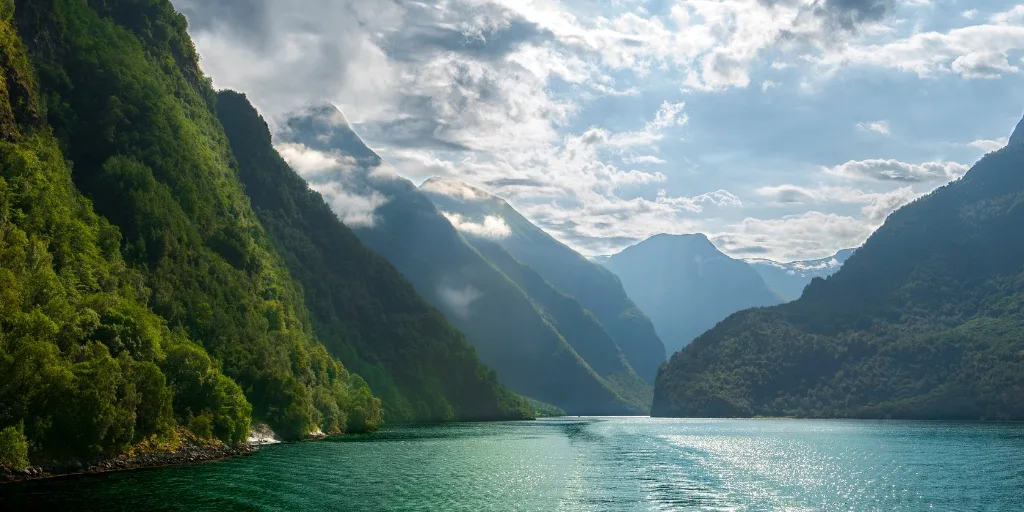 Naeroyfjord in Norway