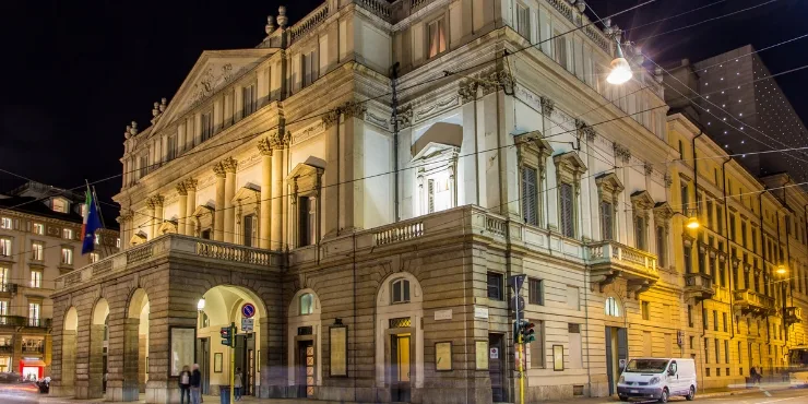La Scala in Milan.