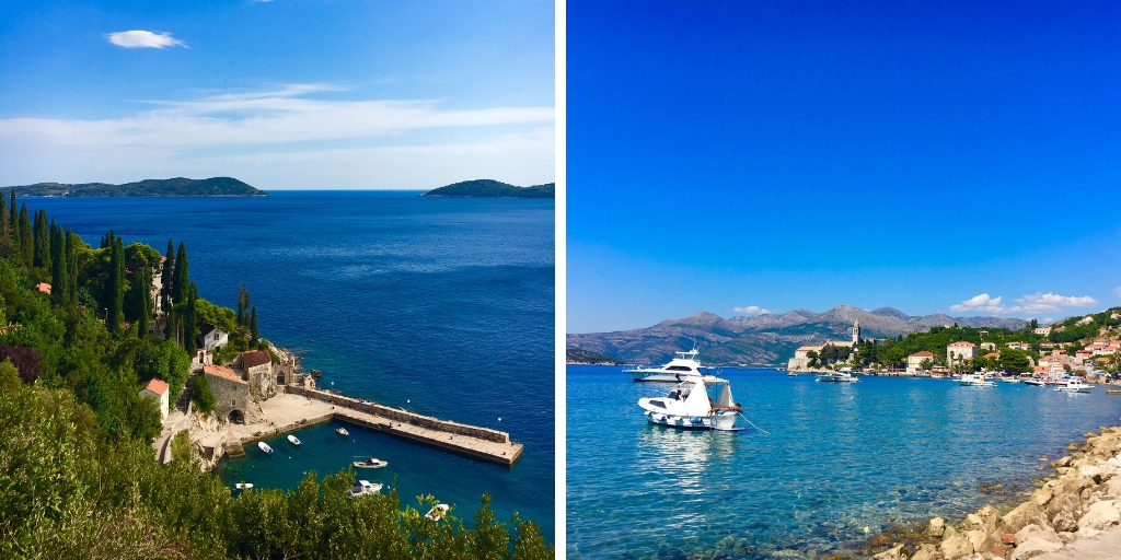 Arboretum Trsteno and the Elafiti Islands in Croatia