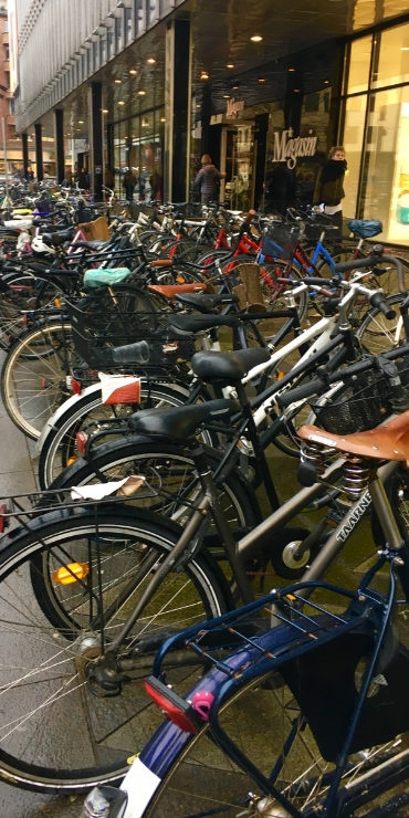 Bicycles in Aarhus