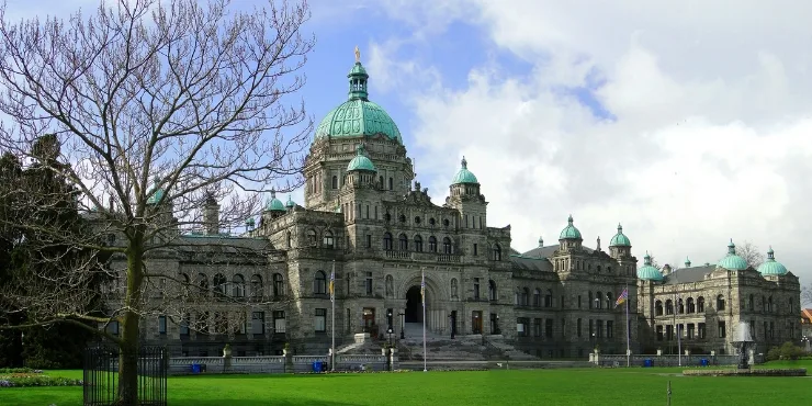 Parliament buildings Victoria Canada