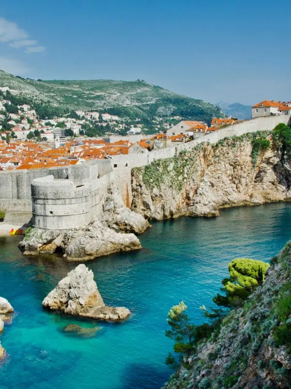 Walls of Dubrovnik.