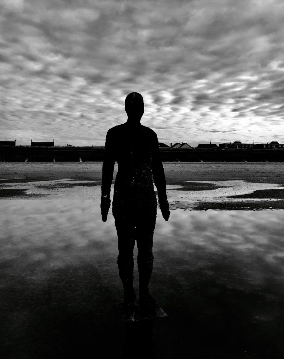 Anthony Gormley's Another Place on Crosby Beach