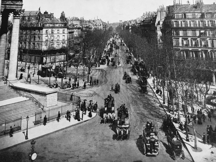 A View From The Past Photographs Of 10 World Cities In The 1800s   PARIS 740x555 