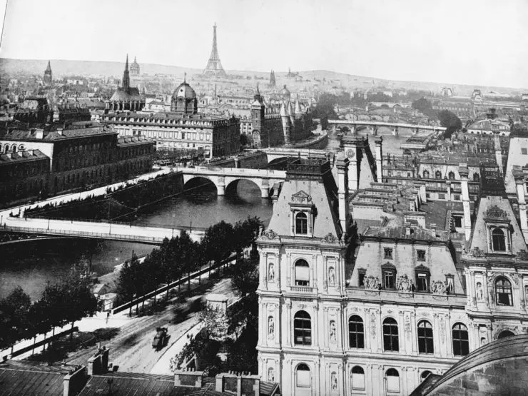 a view from the past - Paris in the 1800s