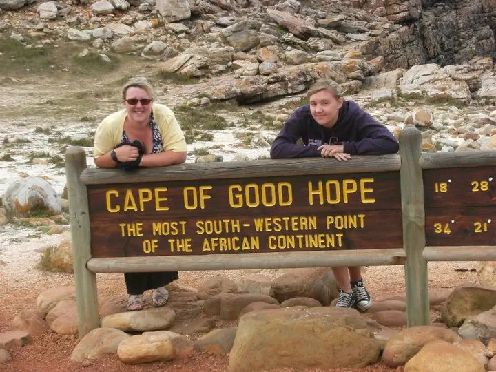 Sign for the Cape of Good Hope.