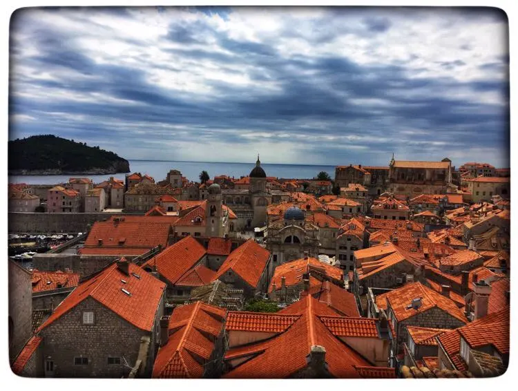 The roofs of Dubrovnik 