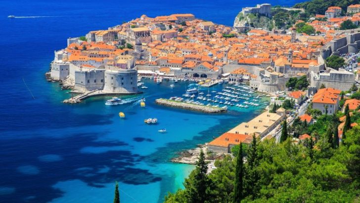 Croatia itinerary - view of Dubrovnik