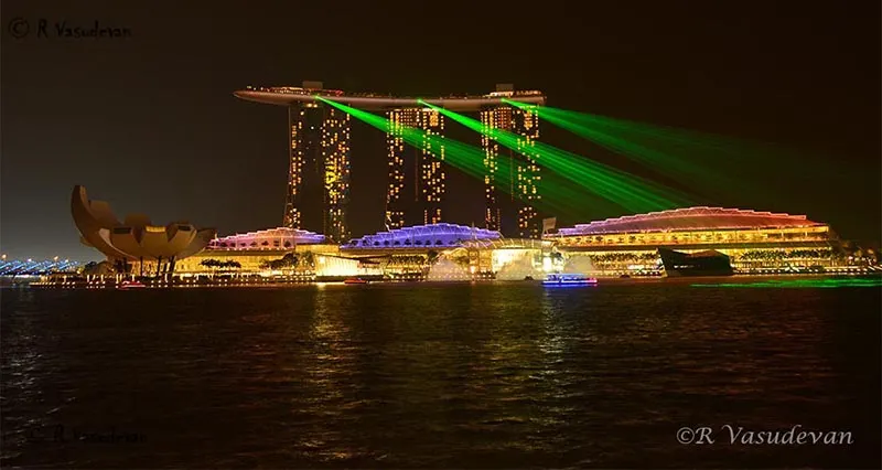 Singapore Light Show