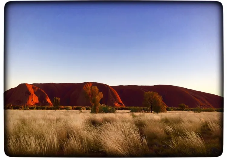 Uluru at sunrise