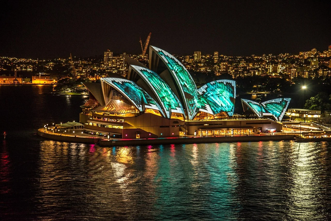 Light shows - Vivid Sydney