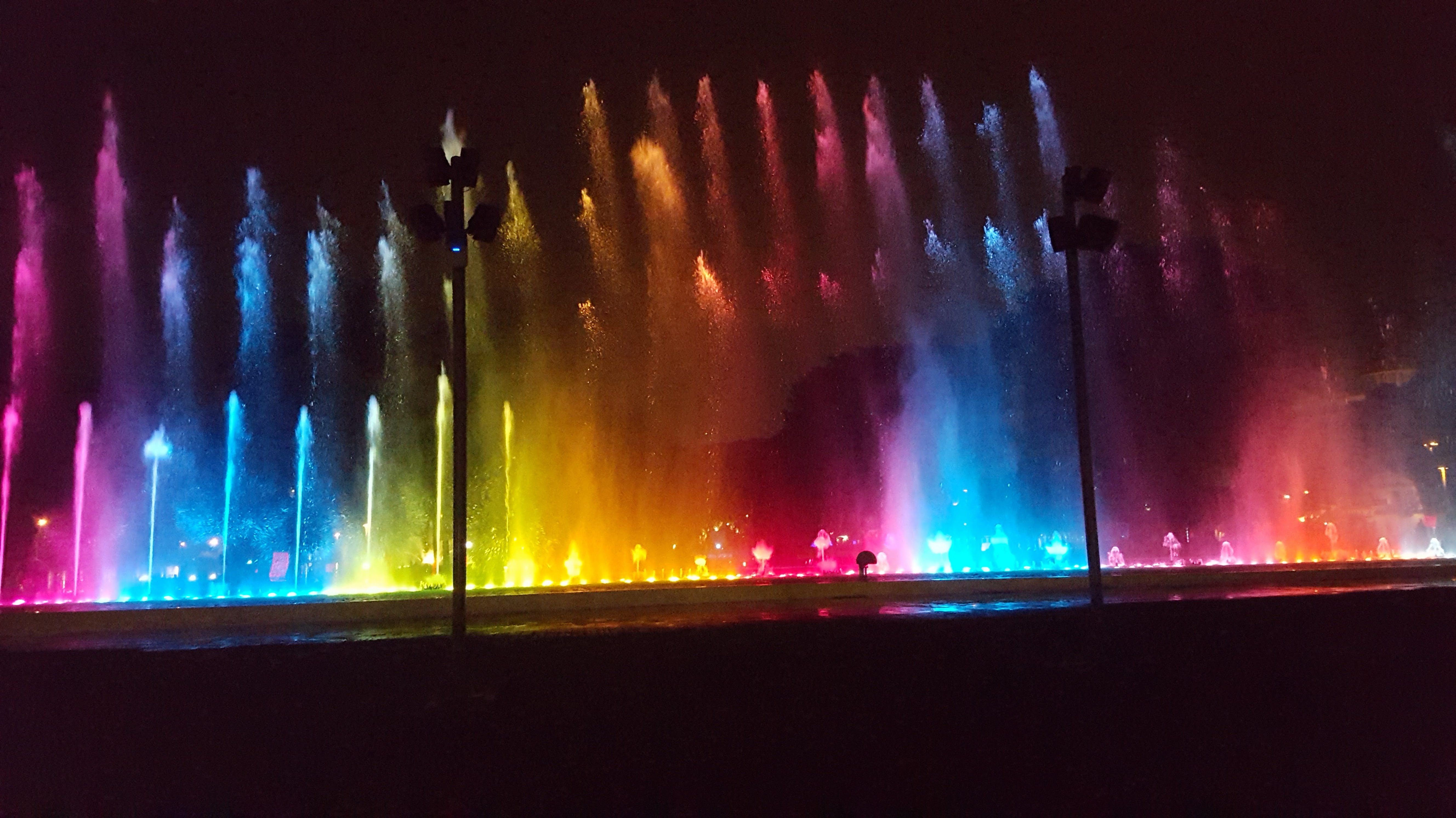 Peru light show
