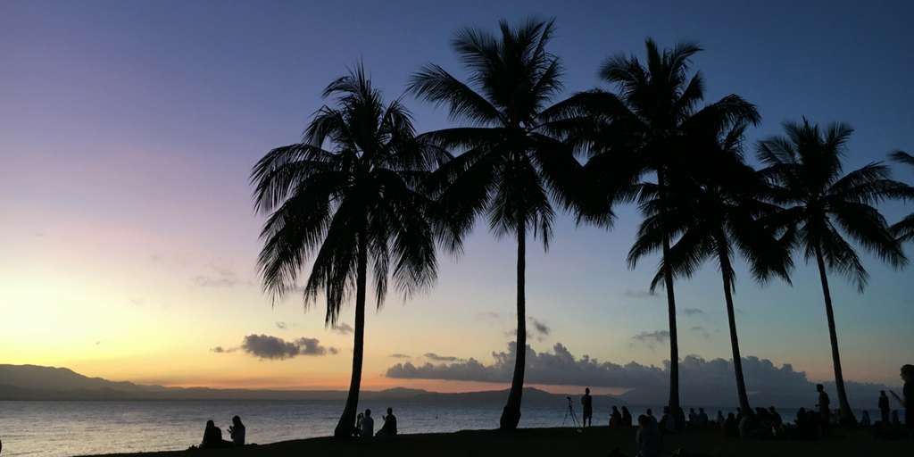 Port Douglas sunset at Rex Smeal park