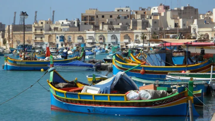Maltese boats - visit malta