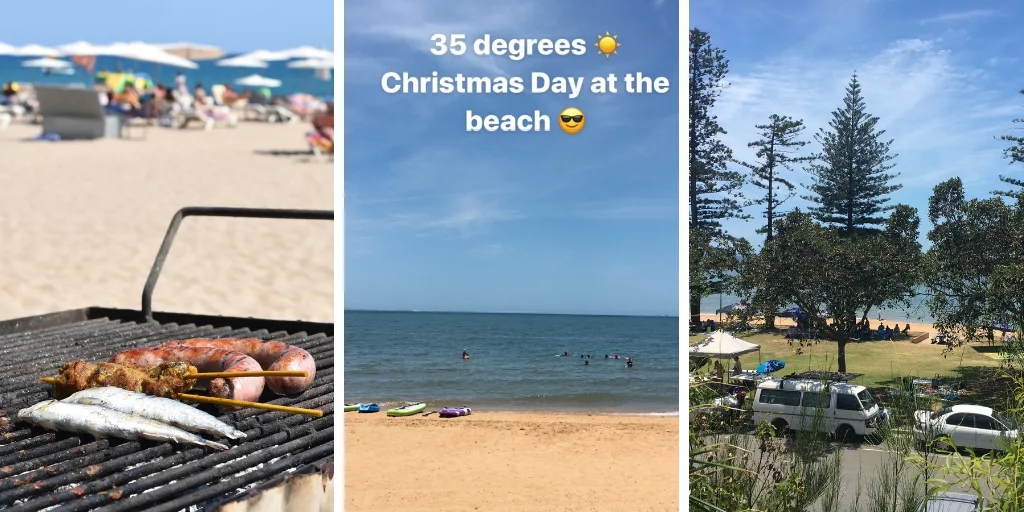 BBq and the beach in Australia