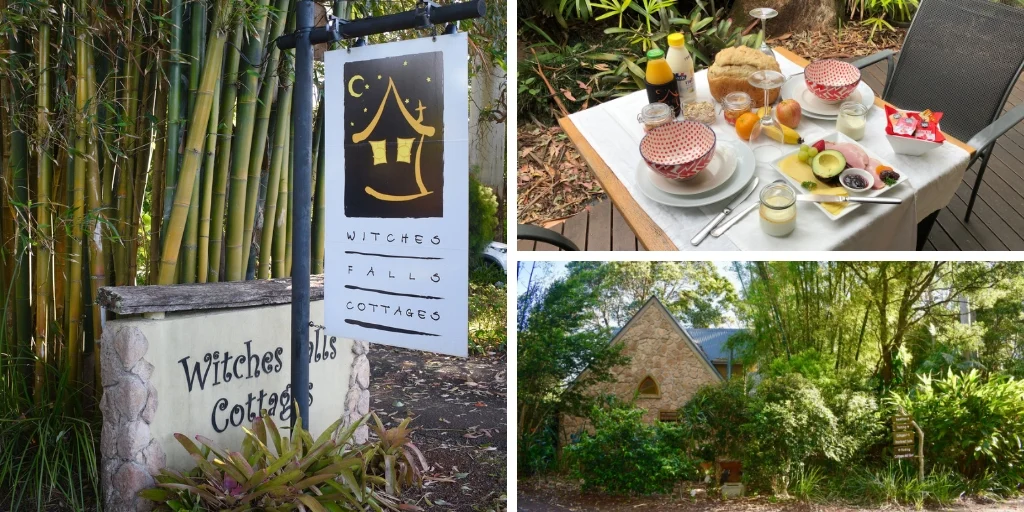 | Witches Falls Cottages review featured by top international travel blogger, Tracy's Travels in Time