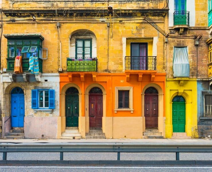 Malta street scene.