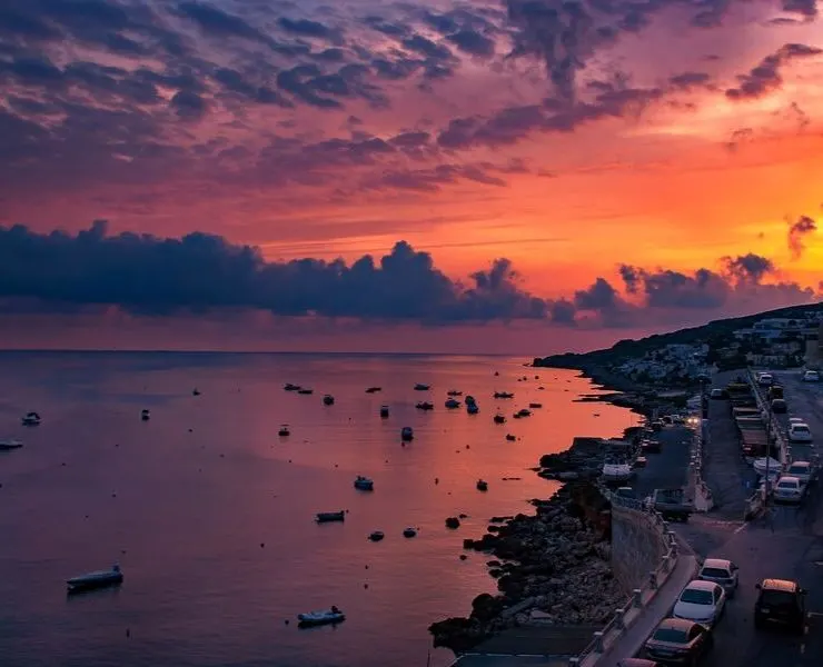 Malta sunset.