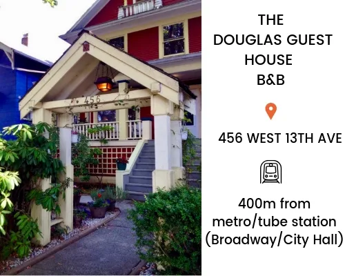 DOUGLAS GUEST HOUSE VANCOUVER