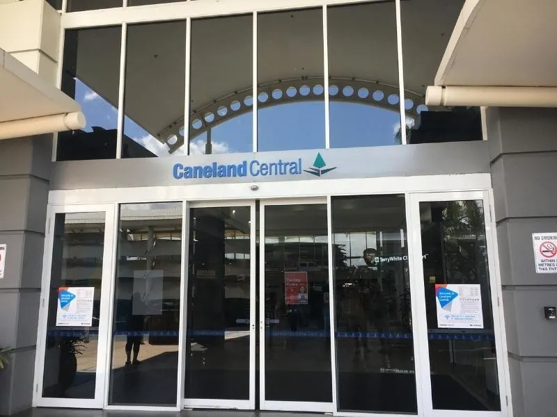 Entrance to Caneland Central in Mackay.