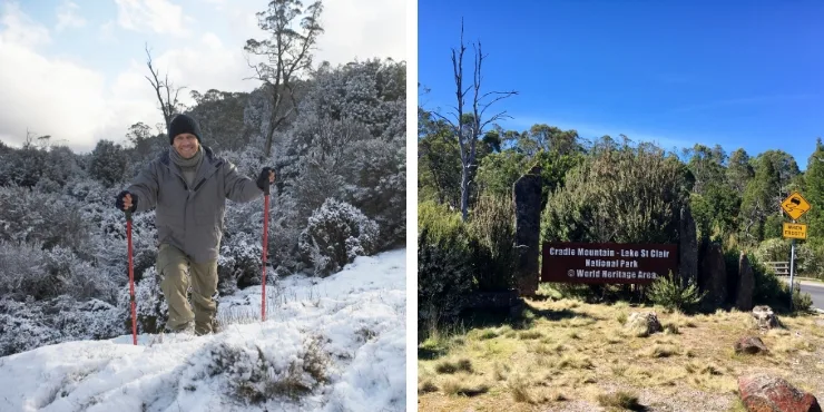 Winter and summer in Tasmania offer vastly different climates
