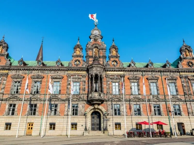 the city hall Malmo in Sweden just one thing to see when spending a day in Malmo | How to travel from Copenhagen to Malmo