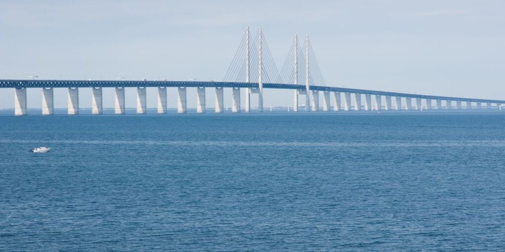 ORESUND BRIDGE TO MALMO