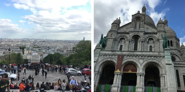 Sacre Coeur in Montmartre