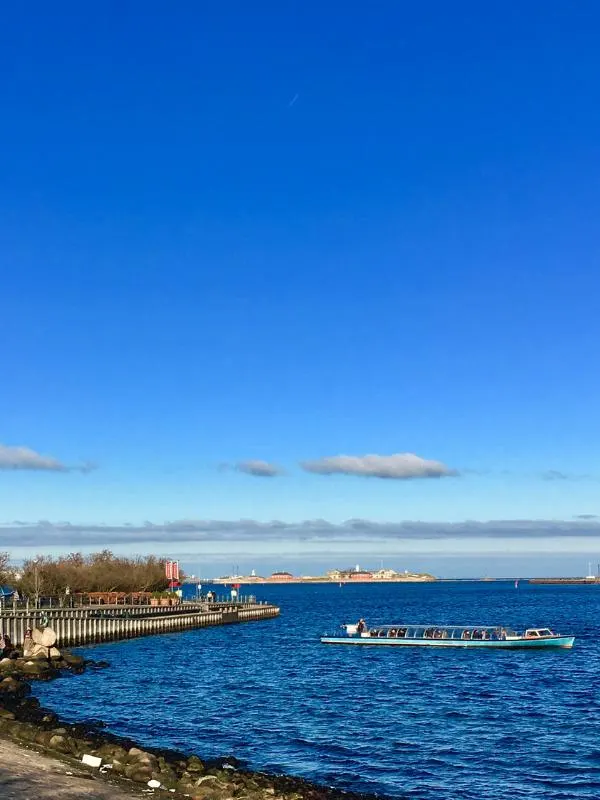 Boat in Copenhagen.