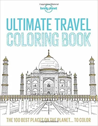 A ultimate travel coloring book