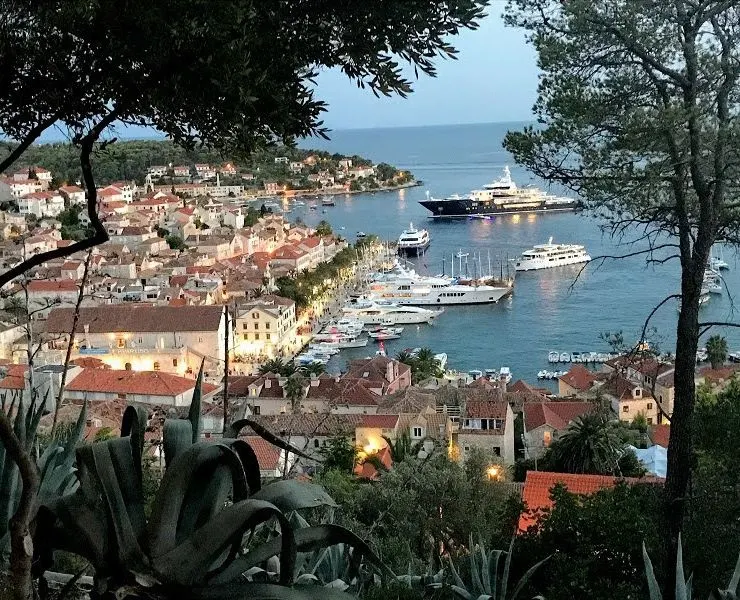 Hvar in Croatia.