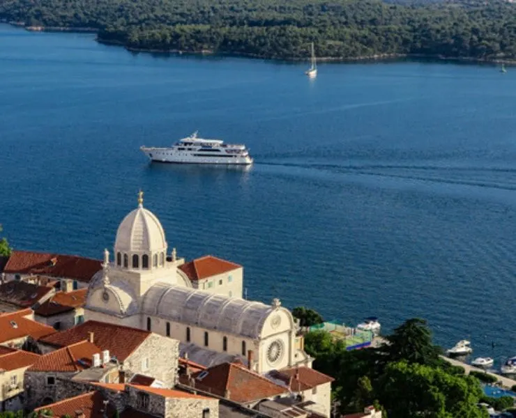 Sibenik in Croatia.