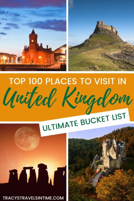 TOP 100 PLACES TO VISIT IN THE UK