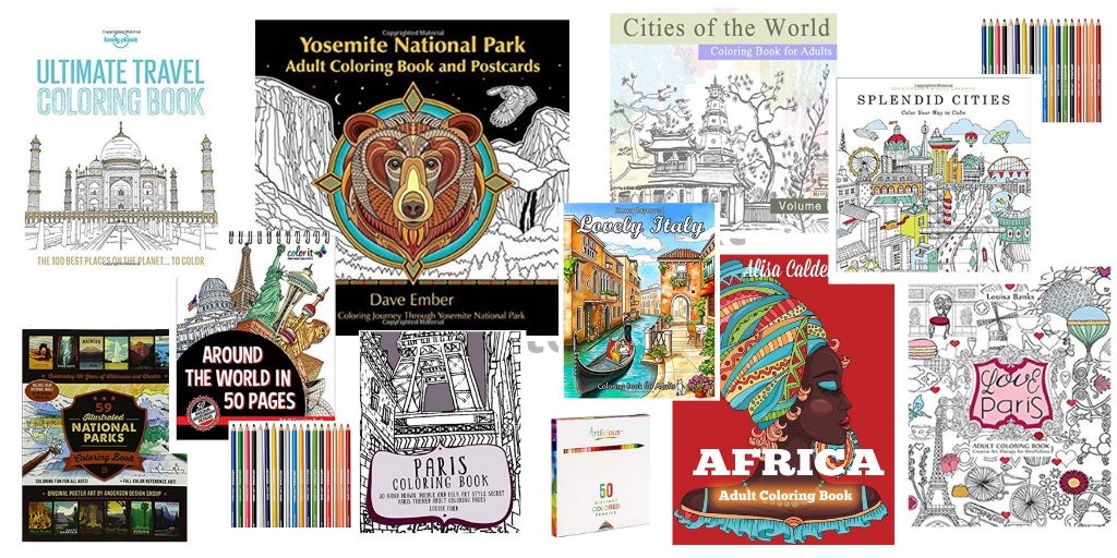 Download Best Travel Coloring Books For Adults To Inspire Wanderlust