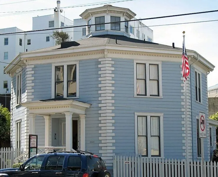 OCTAGON HOUSE can be seen during 3 days in San Francisco
