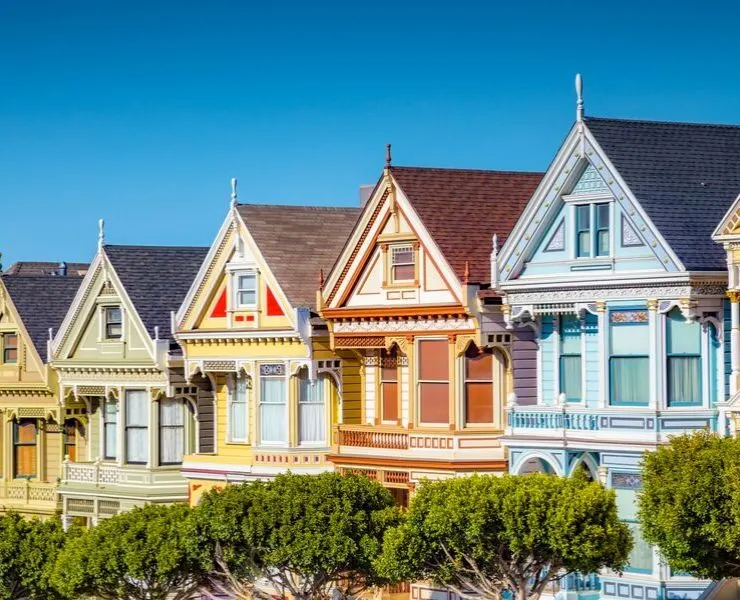 Painted Ladies in San Francisco