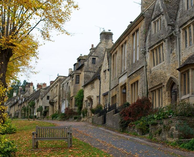 Cotswolds villages in England