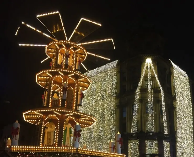 Glasgow Xmas market one of the Top 10 Best UK Christmas Markets 