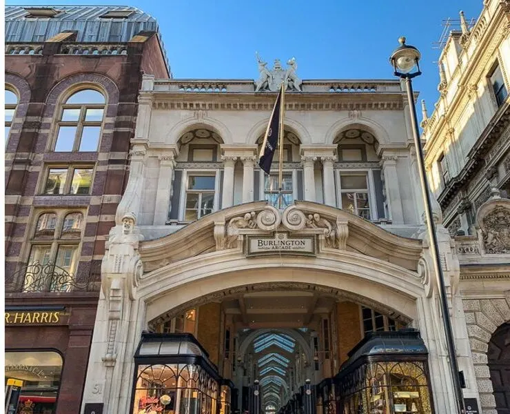 Entrance to the Burlington Arcade