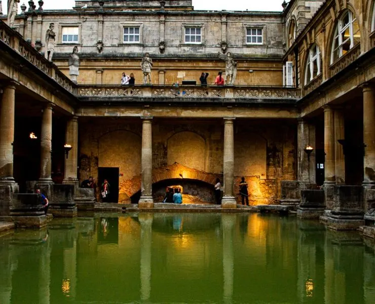 Roman Baths in Bath England