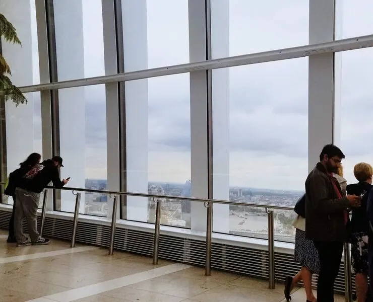 View from the Sky Garden in London