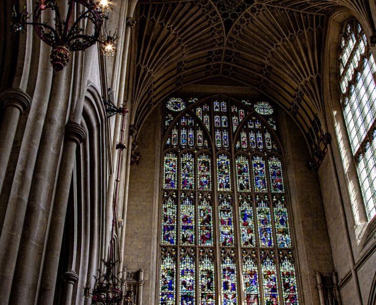 Inside Bath Abbey