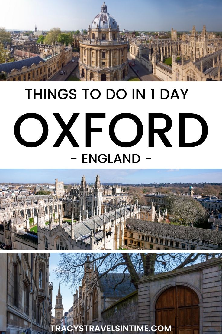 Things to do in Oxford (includes map, tips and tour options)