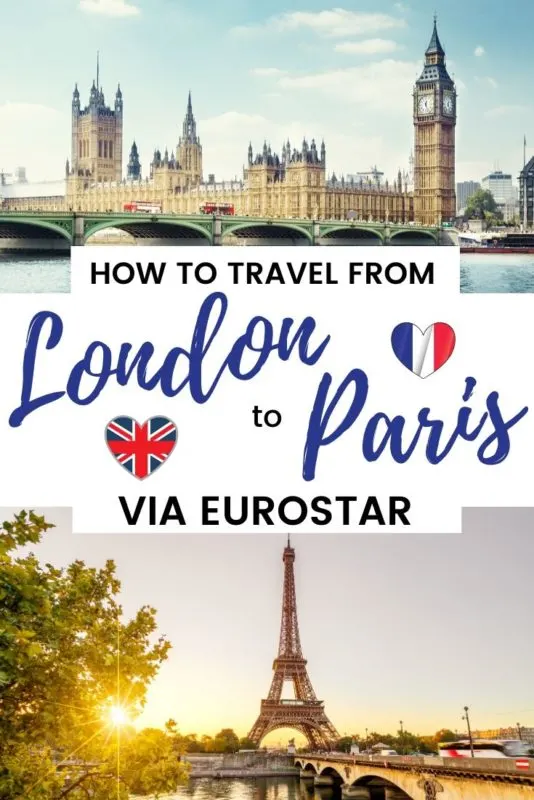 travel tips - from London to Paris by train