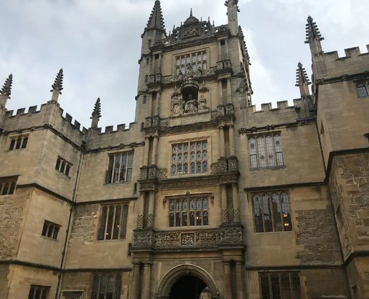 Oxford University buildings.